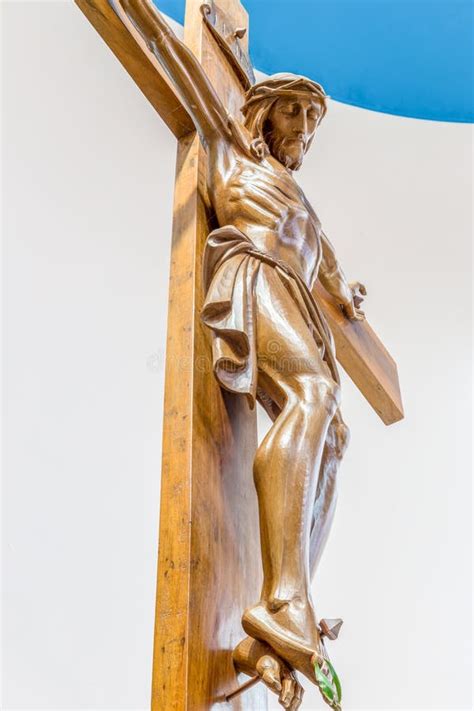371 Carved Statue Crucifixion Jesus Christ Wood Stock Photos Free