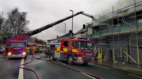 Sheffield Shops Fire One Person Taken To Hospital Bbc News