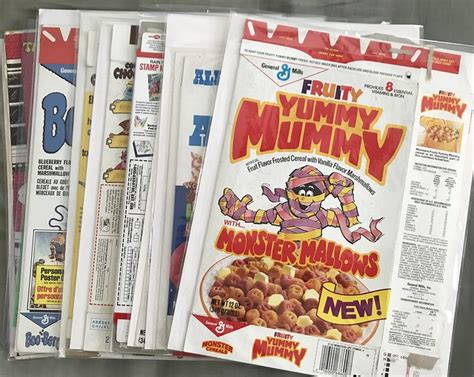 1987 Gm Fruity Yummy Mummy Cereal Box Gregg Koenig Flickr