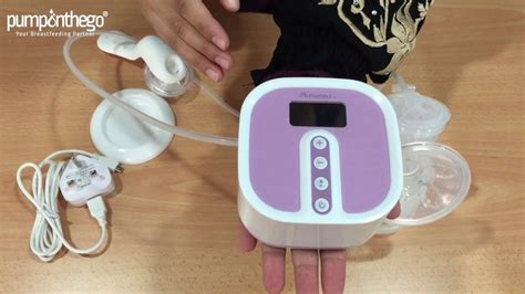 This breast pump doesn't let your baby hungry when you are away. Autumnz Blossom Rechargeable Single Electric Breast Pump ...