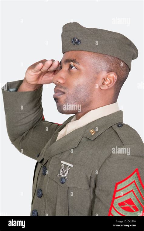 African Soldier Saluting Hi Res Stock Photography And Images Alamy