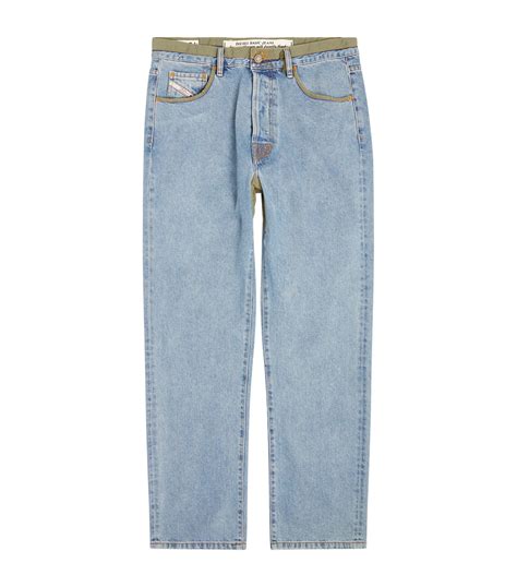 Mens Diesel Blue Five Pocket Jeans Harrods Countrycode