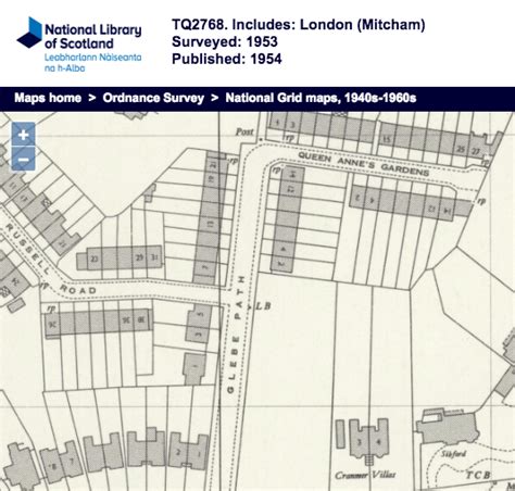 Glebe Path Mitcham History Notes