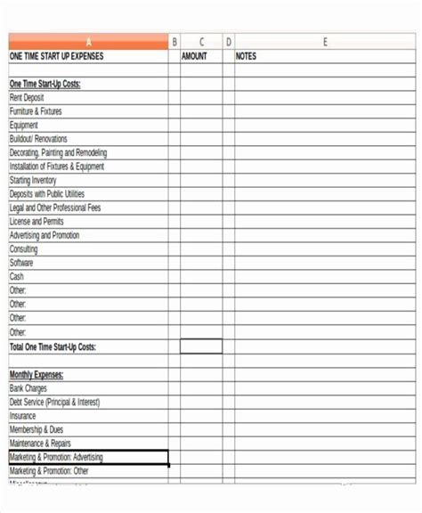 40 Business Budget Template Excel In 2020 With Images Business Budget