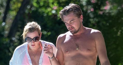 Leonardo Dicaprio Goes Shirtless On Vacation With Kate Winslet In St
