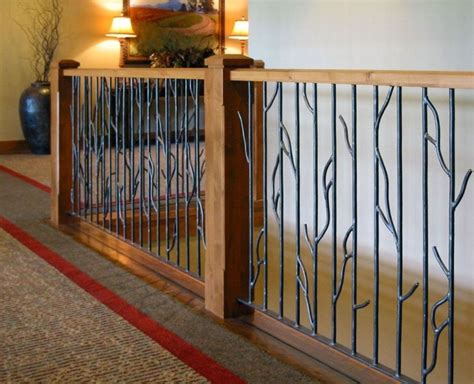 Wrought Iron Indoor Railing Stair Designs