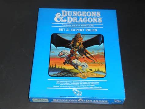 Dungeons And Dragons Boxed Set 2 Expert Rules 1983 Wmodule X1 The Isle