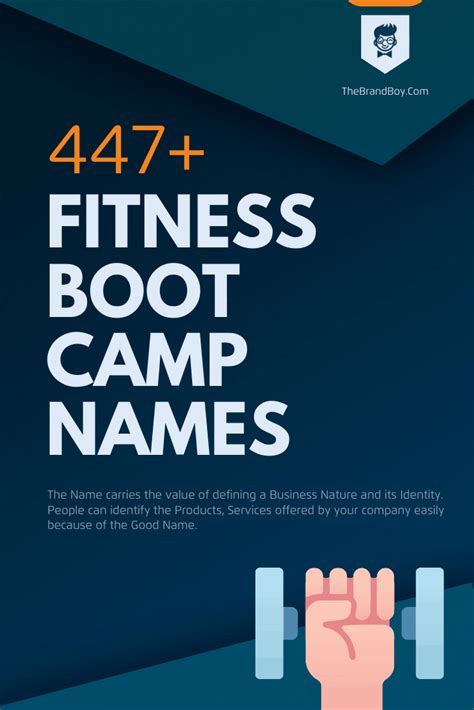 781 Catchy Boot Camp Names Ideas Generator Videoinfographic
