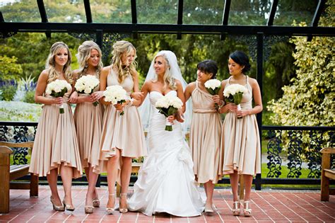 Convertible Bridesmaids Dresses Bridal Party Style Inspiration From