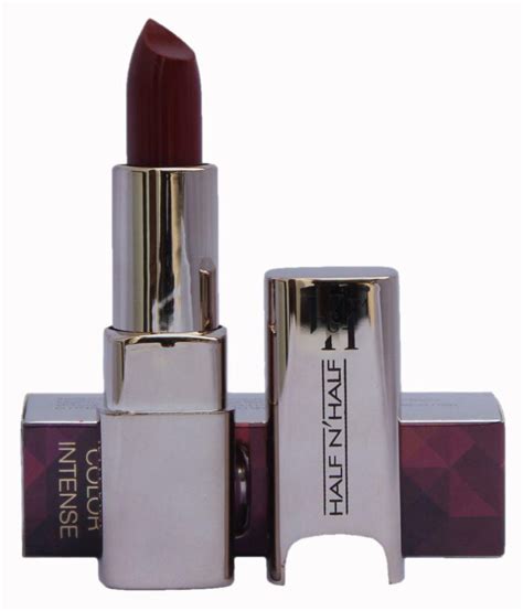 Half N Half Color Intense Lipstick Lip Crayon 202 Red Wine 38 Gm Buy