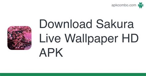 Sakura Live Wallpaper Hd Apk Android App Free Download