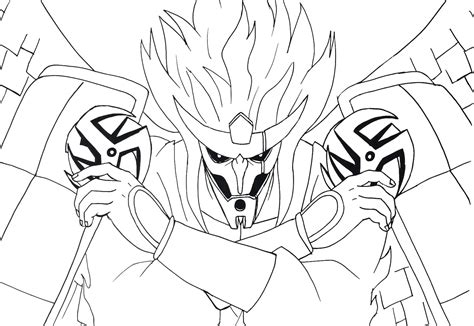Coloriages Kakashi à imprimer  Coloriages à imprimer