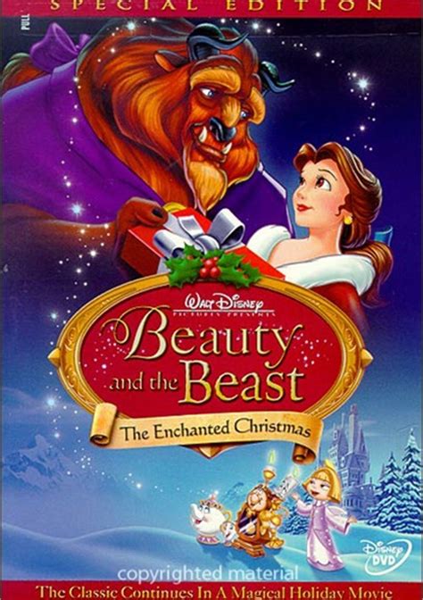 Beauty And The Beast The Enchanted Christmas Special Edition Dvd 2002