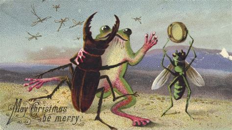 A Brief History Of Creepy Victorian Christmas Cards