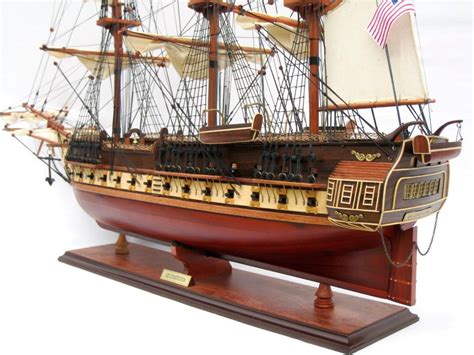 Uss Constitution Wooden Model Ship Gn Premier Ship Models