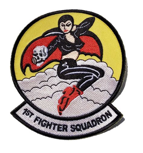 1st Fighter Squadron Patch Sew On Squadron Nostalgia
