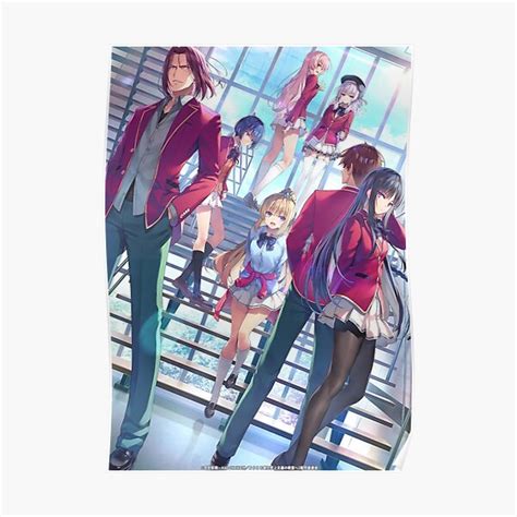Classroom Of The Elite Manga Poster For Sale By Cordobaralph Redbubble