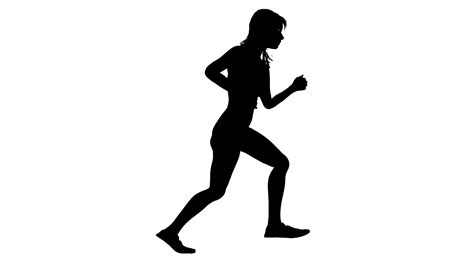 Running Person Silhouette At Getdrawings Free Download