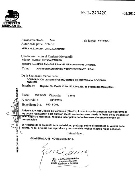 Modelo De Carta De Notificacion De Cambio De Representante Legal F41