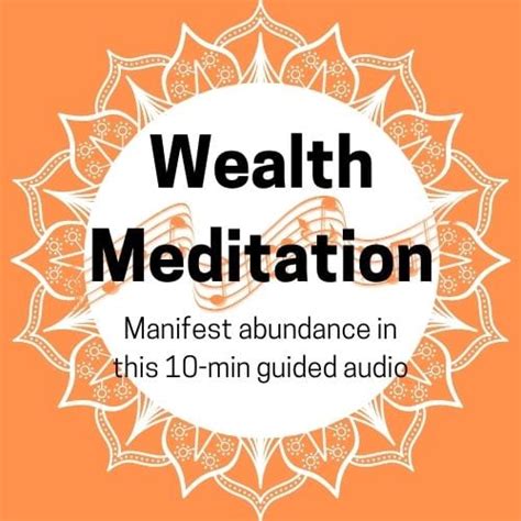 Manifest Wealth Abundance Guided Meditation Audio