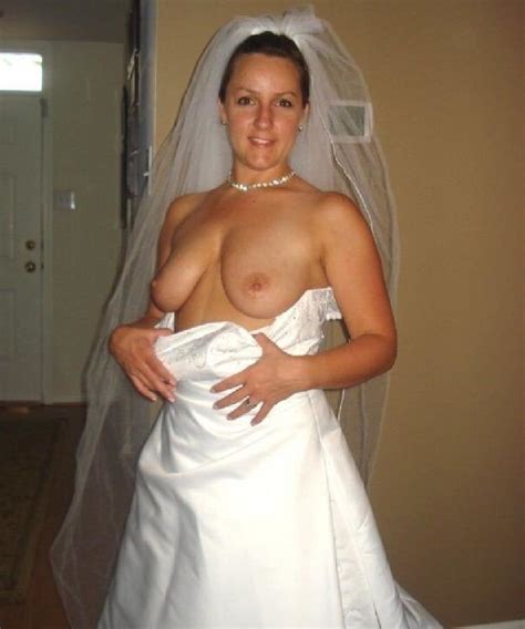 Sluts In Bridal Dress Half Naked And Sexy Pics My XXX Hot Girl