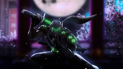 Hình Nền Trò Chơi điện Tử Anime Genji Overwatch Blizzard