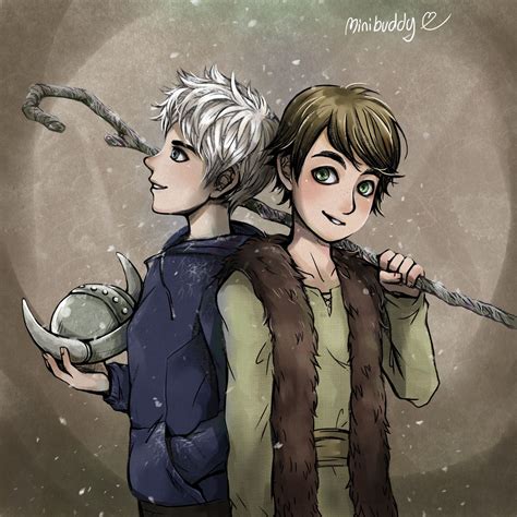 Jack Frost And Hiccup By Minibuddy On Deviantart Jack Frost Jack