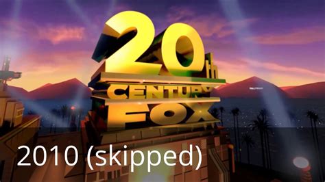 20th Century Fox Logo History 1935 2015 Youtube