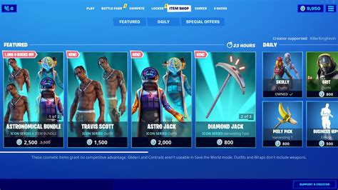 You can buy this outfit in the fortnite item shop. NEW TRAVIS SCOTT & ASTRO JACK BUNDLE in Fortnite Item Shop ...