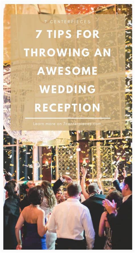 7 Tips For Throwing An Awesome Wedding Reception Planning Fun