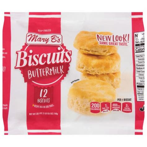 Mary Bs Buttermilk Frozen Biscuits 12 Ct Fred Meyer