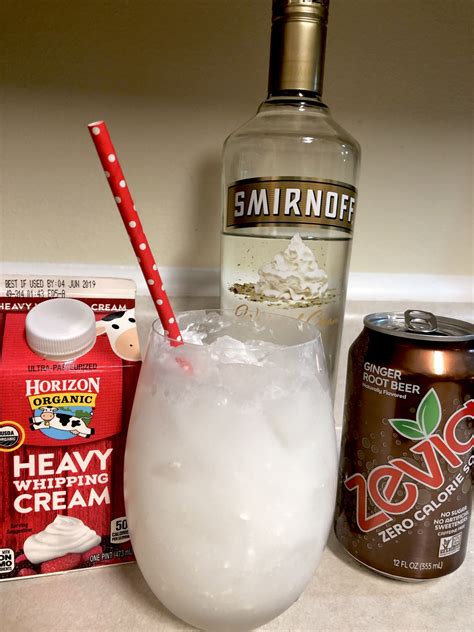 Keto Friendly 0 Carb 119 Calorie Rootbeer Float Ice Zevia Rootbeer