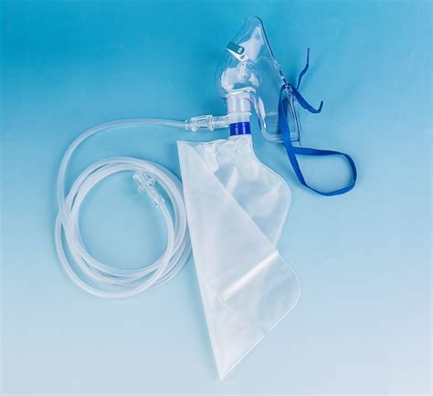 medical disposable non rebreathing oxygen face mask with reservoir bag bma bazar