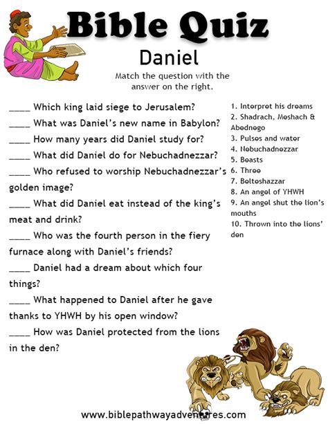 Book Of Daniel Bible Study Questions Daniel Chapter 2 Questions And