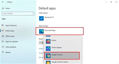 How To Set Any Browser As New Default On Windows 10 Windows Central