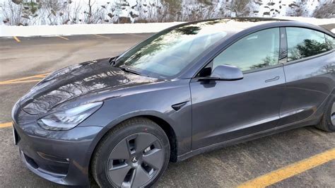 Tesla Model 3 Refresh 2021 Long Range Midnight Silver First Looks