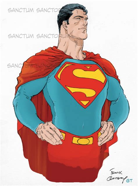 Superman By Frank Quitely In Gerry Turnbulls My Colours Over Other