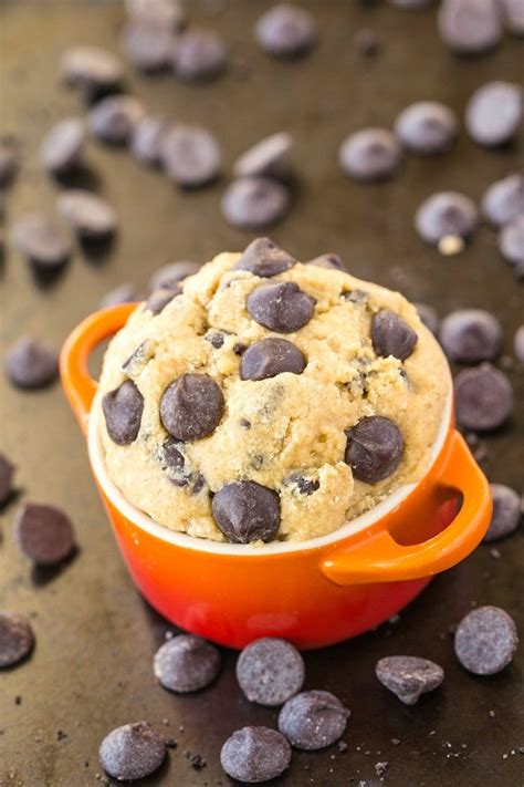 Healthy Classic Cookie Dough For One (Paleo, Vegan, Gluten ...