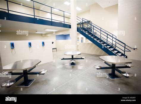 Newly constructed cell pod at county jail Saline County Sheriff s