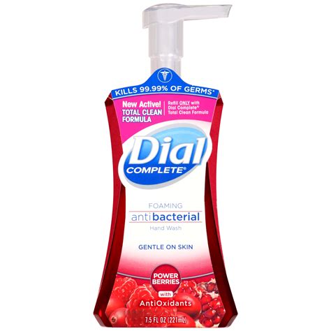 Dial Complete Antibacterial Foaming Hand Wash Power Berries 75 Ounce