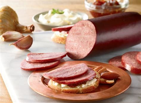 I originally got this recipe from a good friend of mine who used to make this sausage several times per. Organic Uncured Beef Summer Sausage - Garlic