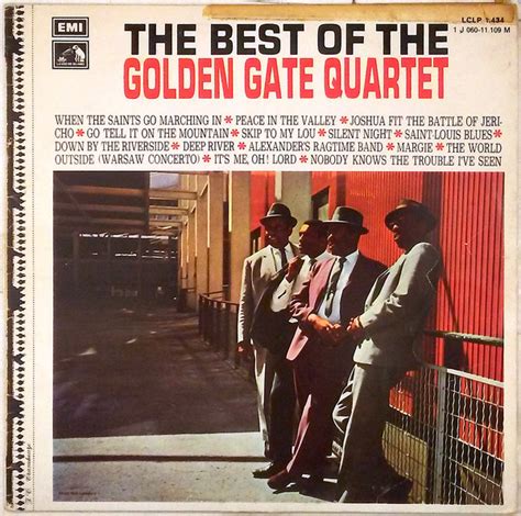 The Golden Gate Quartet The Best Of The Golden Gate Quartet Vinyl