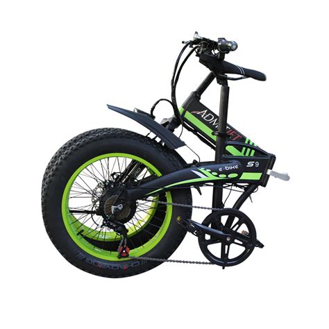 500w Folding Electric Bike Fat Tire Ebike E Power Bicycle