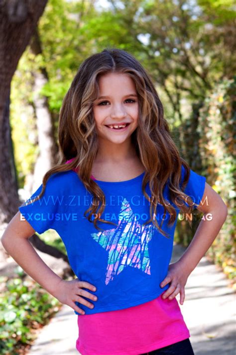 Mackenzie Ziegler Modelled For Dream Magazine 2012 Dance Moms