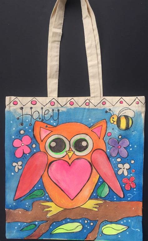 Personalized Gift Tote Custom Gift Custom Painted Tote Small Etsy