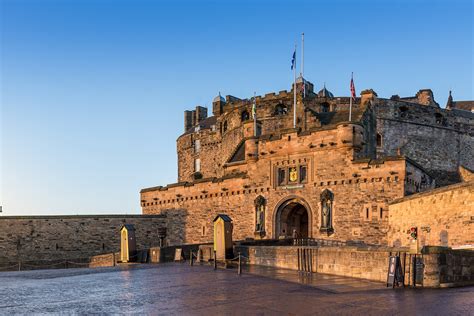 Edinburgh Castle The Scottish Capitals Majestic Hilltop Landmark
