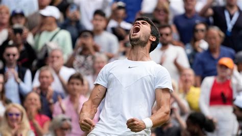 Tennis Prodigy Carlos Alcaraz Shares Secret To Overcoming Nerves At Wimbledon Earning