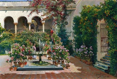 Things Of Beauty I Like To See Spanish Courtyards Patios And Gardens