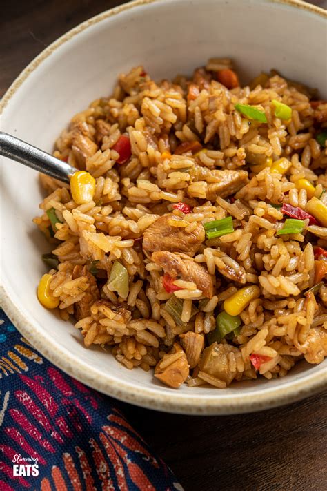 One Pot Savoury Rice Slimming Eats Recipes