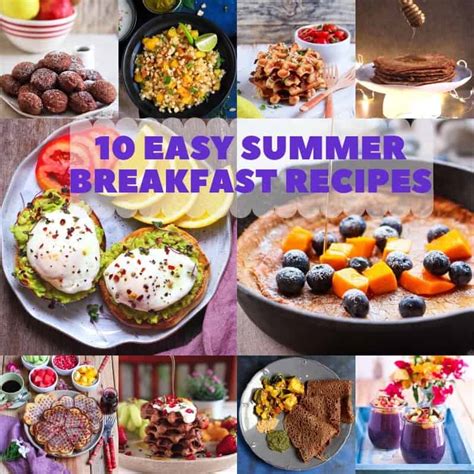 10 Easy Summer Breakfast Recipes Tashas Artisan Foods